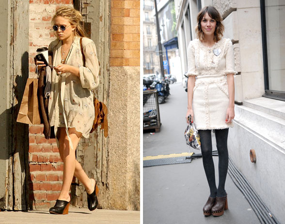 alexa chung clogs