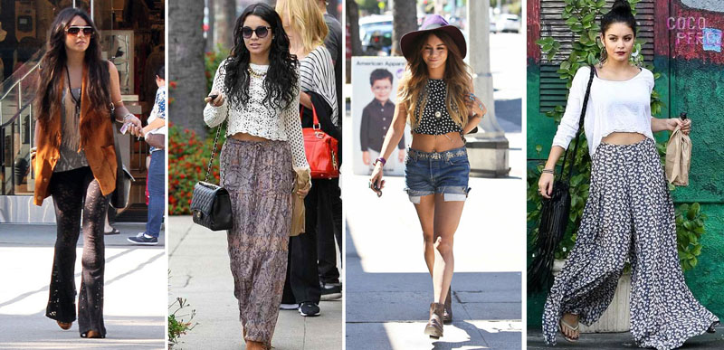 Vanessa hudgens shop boho style